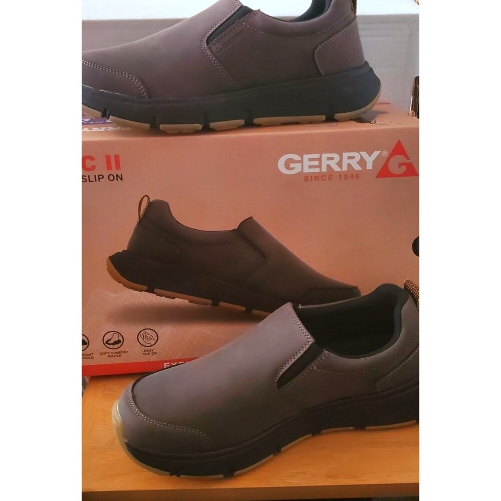 Gerry Weber MOC II Men 9 Sneakers Athleisure Slip On Shoe Athletic Sneaker Brown